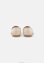 Anna Field kvinner skinn slip-ons off white P266L1823 - Bilde 4