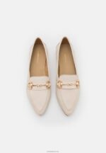 Anna Field kvinner skinn slip-ons off white P266L1823 - Bilde 6