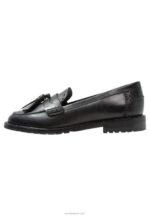 Anna Field kvinner skinn slip-ons svart P266L1829 - Bilde 2