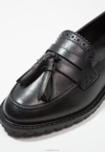 Anna Field kvinner skinn slip-ons svart P266L1829 - Bilde 3