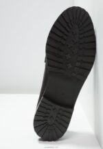 Anna Field kvinner skinn slip-ons svart P266L1829 - Bilde 7
