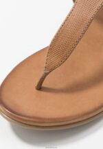 Anna Field kvinner skinn t-bar sandaler cognac P266L1495 - Bilde 3