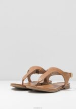 Anna Field kvinner skinn t-bar sandaler cognac P266L1495 - Bilde 5
