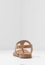 Anna Field kvinner skinn t-bar sandaler cognac P266L1495 - Bilde 6