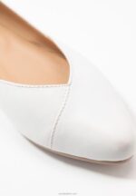 Anna Field kvinner skinnballerinaer ballettpumper hvit P266L2135 - Bilde 3