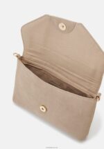 Anna Field kvinner skinnclutch taupe P266L2415 - Bilde 3