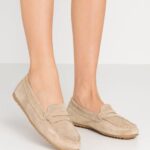 Anna Field kvinner skinnmokasiner beige P266L1859