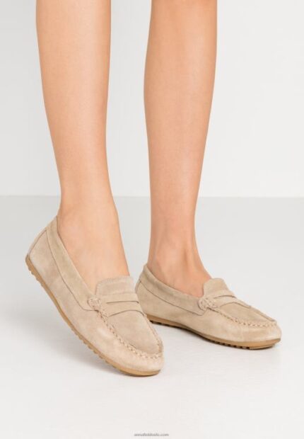 Anna Field kvinner skinnmokasiner beige P266L1859