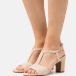 Anna Field kvinner skinnsandaler beige P266L1335