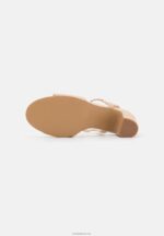 Anna Field kvinner skinnsandaler beige P266L1335 - Bilde 5