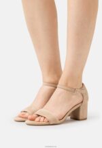 Anna Field kvinner skinnsandaler beige P266L1355