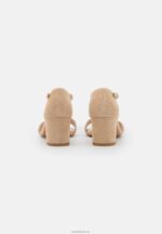 Anna Field kvinner skinnsandaler beige P266L1355 - Bilde 4