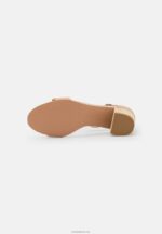 Anna Field kvinner skinnsandaler beige P266L1355 - Bilde 5