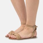 Anna Field kvinner skinnsandaler beige P266L1357