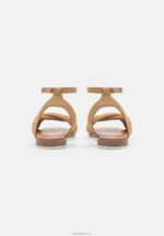 Anna Field kvinner skinnsandaler beige P266L1357 - Bilde 4