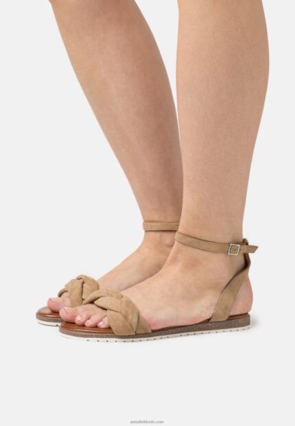 Anna Field kvinner skinnsandaler beige P266L1357