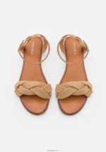 Anna Field kvinner skinnsandaler beige P266L1357 - Bilde 6