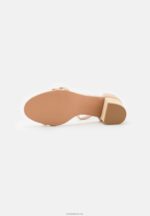 Anna Field kvinner skinnsandaler beige P266L1366 - Bilde 5