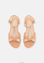 Anna Field kvinner skinnsandaler beige P266L1385 - Bilde 6