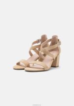 Anna Field kvinner skinnsandaler beige P266L1433 - Bilde 3