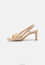 Anna Field kvinner skinnsandaler beige P266L1446 - Bilde 2