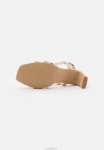 Anna Field kvinner skinnsandaler beige P266L1446 - Bilde 5
