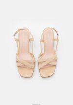 Anna Field kvinner skinnsandaler beige P266L1446 - Bilde 6