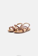 Anna Field kvinner skinnsandaler brune P266L1401 - Bilde 3