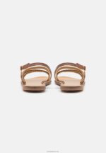 Anna Field kvinner skinnsandaler brune P266L1401 - Bilde 4