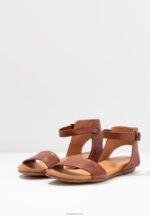 Anna Field kvinner skinnsandaler cognac P266L1278 - Bilde 5