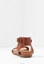 Anna Field kvinner skinnsandaler cognac P266L1278 - Bilde 6
