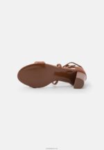 Anna Field kvinner skinnsandaler cognac P266L1425 - Bilde 5
