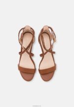 Anna Field kvinner skinnsandaler cognac P266L1425 - Bilde 6