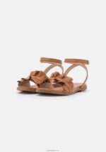Anna Field kvinner skinnsandaler cognac P266L1440 - Bilde 2