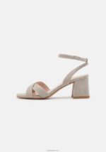 Anna Field kvinner skinnsandaler grå P266L1393 - Bilde 2