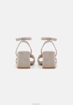 Anna Field kvinner skinnsandaler grå P266L1393 - Bilde 4