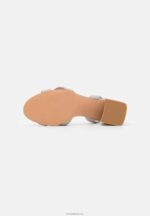 Anna Field kvinner skinnsandaler grå P266L1393 - Bilde 5