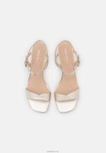 Anna Field kvinner skinnsandaler gull P266L1246 - Bilde 6