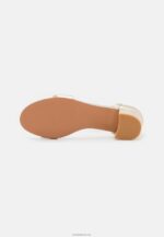 Anna Field kvinner skinnsandaler gull P266L1318 - Bilde 5