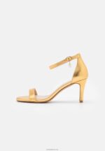 Anna Field kvinner skinnsandaler gull P266L1409 - Bilde 2