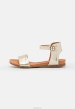 Anna Field kvinner skinnsandaler gullfargede P266L1371 - Bilde 2