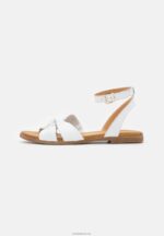 Anna Field kvinner skinnsandaler hvite P266L1293 - Bilde 2