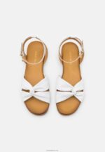 Anna Field kvinner skinnsandaler hvite P266L1293 - Bilde 6
