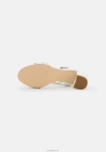 Anna Field kvinner skinnsandaler hvite P266L1367 - Bilde 5