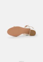 Anna Field kvinner skinnsandaler hvite P266L1383 - Bilde 5