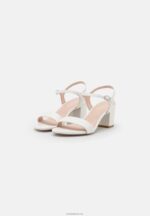Anna Field kvinner skinnsandaler hvite P266L1413 - Bilde 3