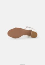 Anna Field kvinner skinnsandaler hvite P266L1413 - Bilde 5