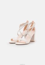 Anna Field kvinner skinnsandaler hvite P266L1428 - Bilde 3