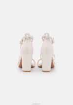 Anna Field kvinner skinnsandaler hvite P266L1428 - Bilde 4