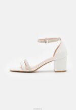 Anna Field kvinner skinnsandaler hvite P266L1431 - Bilde 2